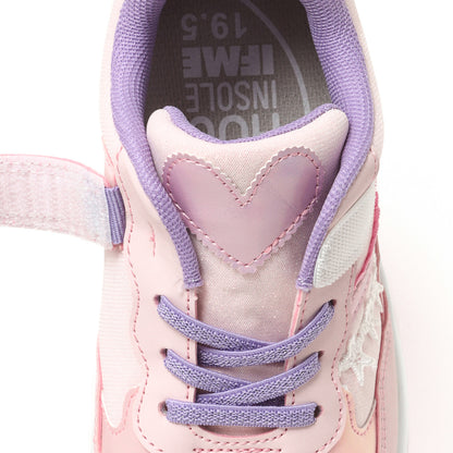 IFME Sparkling Solid Rubber Sneakers Kids - Pink