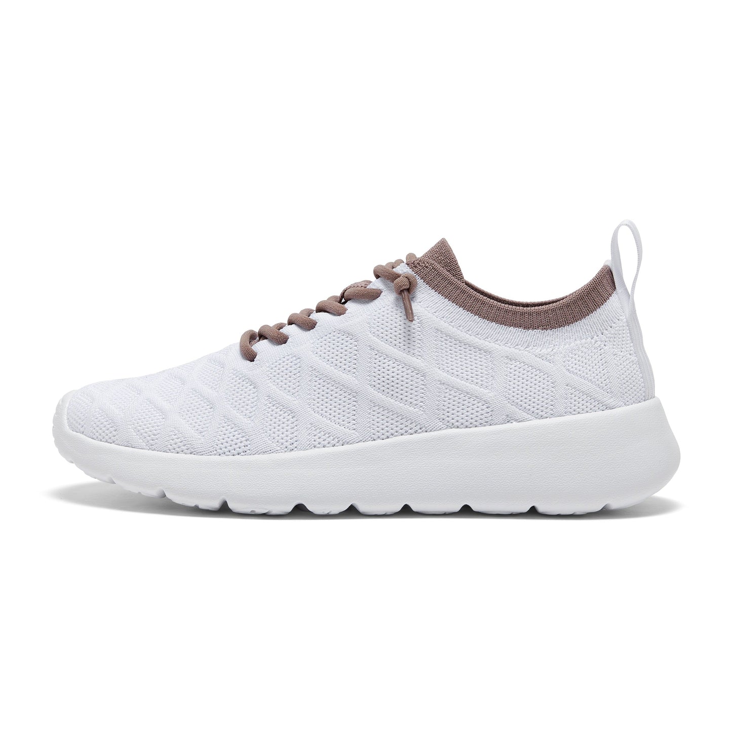 Colour Shoes - Lightweight Lace up shoes (Grey Purple White)