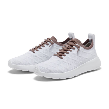 Colour Shoes - Lightweight Lace up shoes (Grey Purple White)