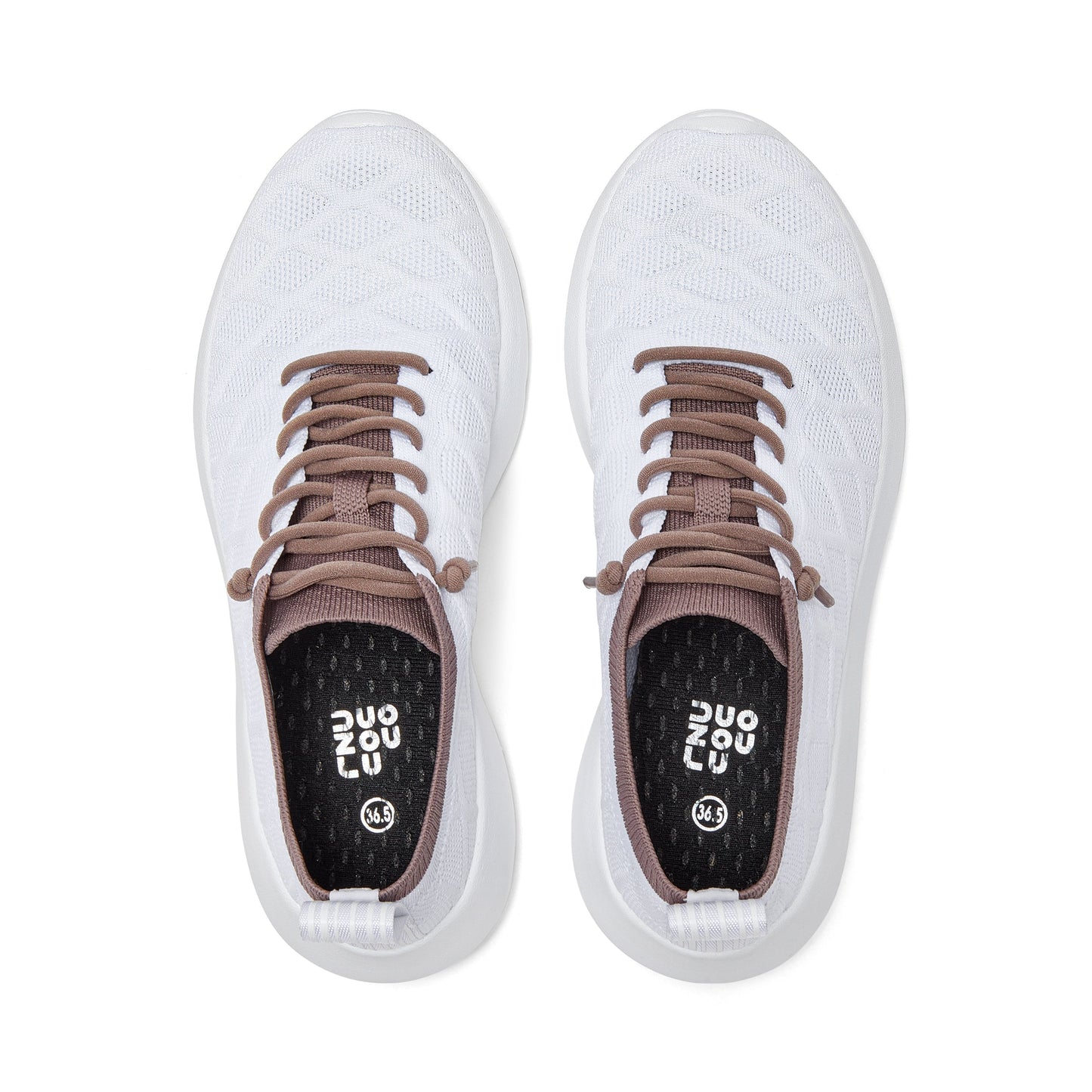 Colour Shoes - Lightweight Lace up shoes (Grey Purple White)