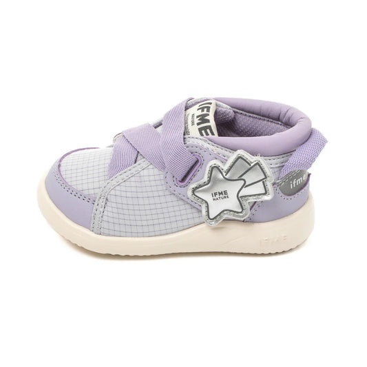 IFME Nature Kinetic Belt Star Motif Sneakers Baby - Purple