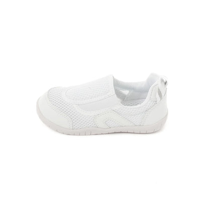IFME School Breathable Sole Slip On Kids - White