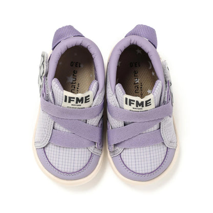 IFME Nature Kinetic Belt Star Motif Sneakers Baby - Purple