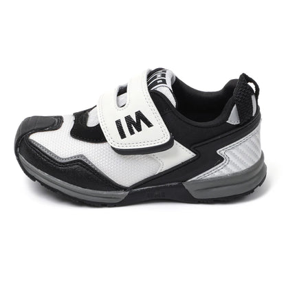 IFME joob SUPER Wide Belt Sneakers Kids - Black and White