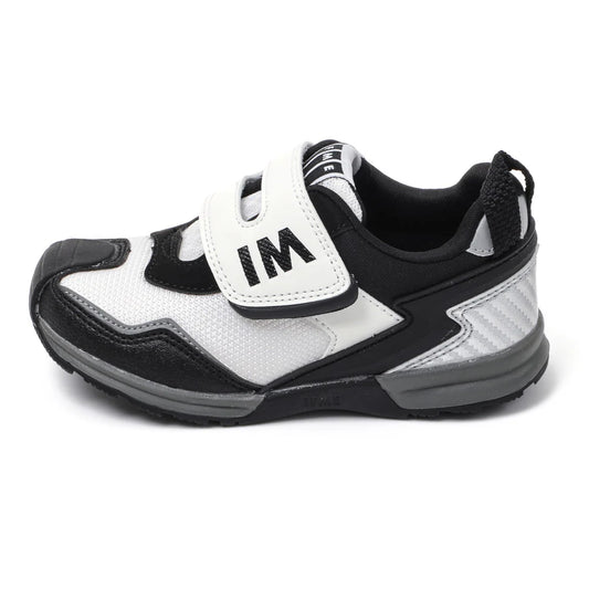 IFME joob SUPER Wide Belt Sneakers Kids - Black and White