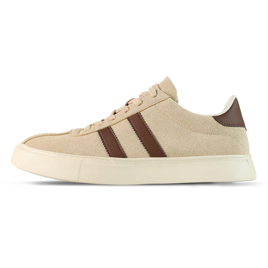 Sierra Rove Synthetic Suede Sneaker - Sand
