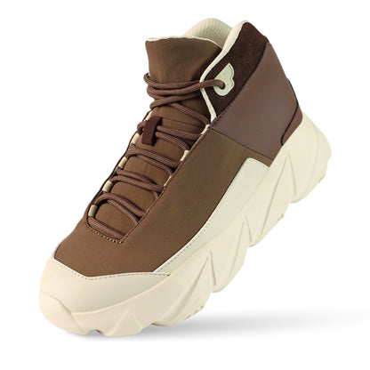 Breeze Nova Nylon Runner Sneaker - Cocoa Brown