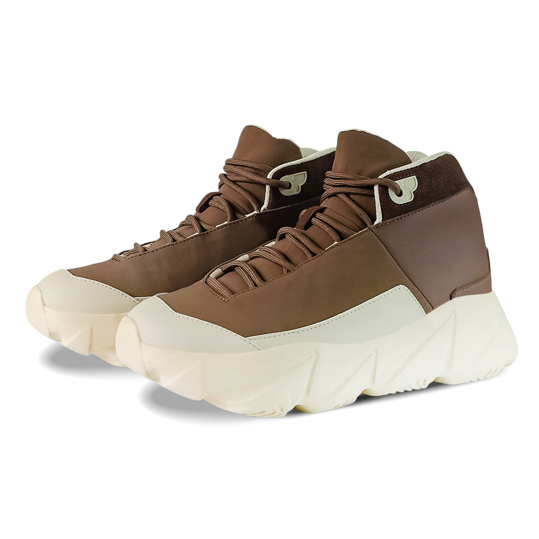 Breeze Nova Nylon Runner Sneaker - Cocoa Brown