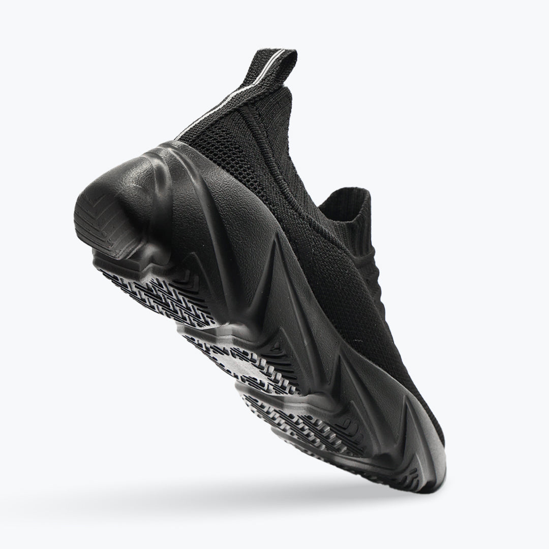 Wind Stride - Comfortable and durable shoes Kids - Carbon Black