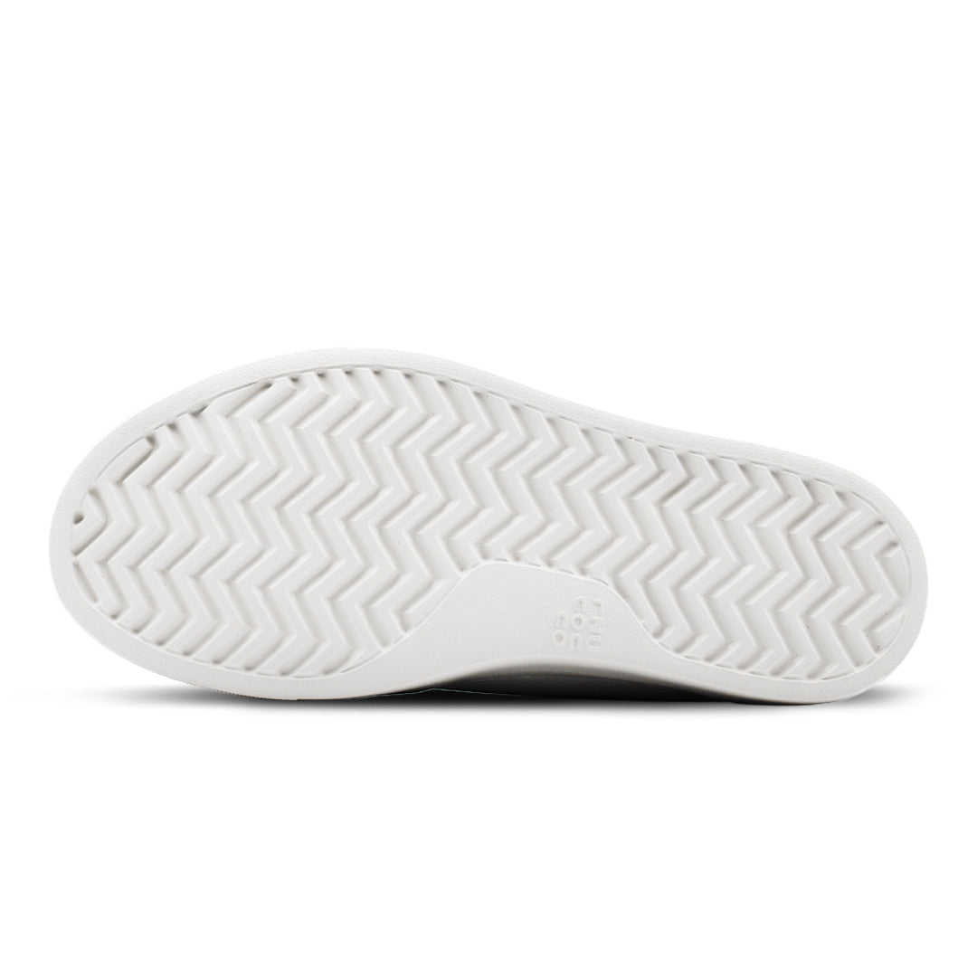 Sierra Lane Faux Leather Sneaker - White