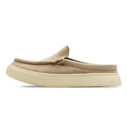 Sierra Meadow Synthetic Suede Mule - Pale Beige - dont make it activate