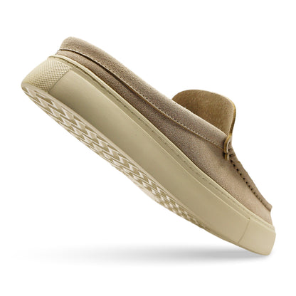 Sierra Meadow Synthetic Suede Mule - Pale Beige - dont make it activate