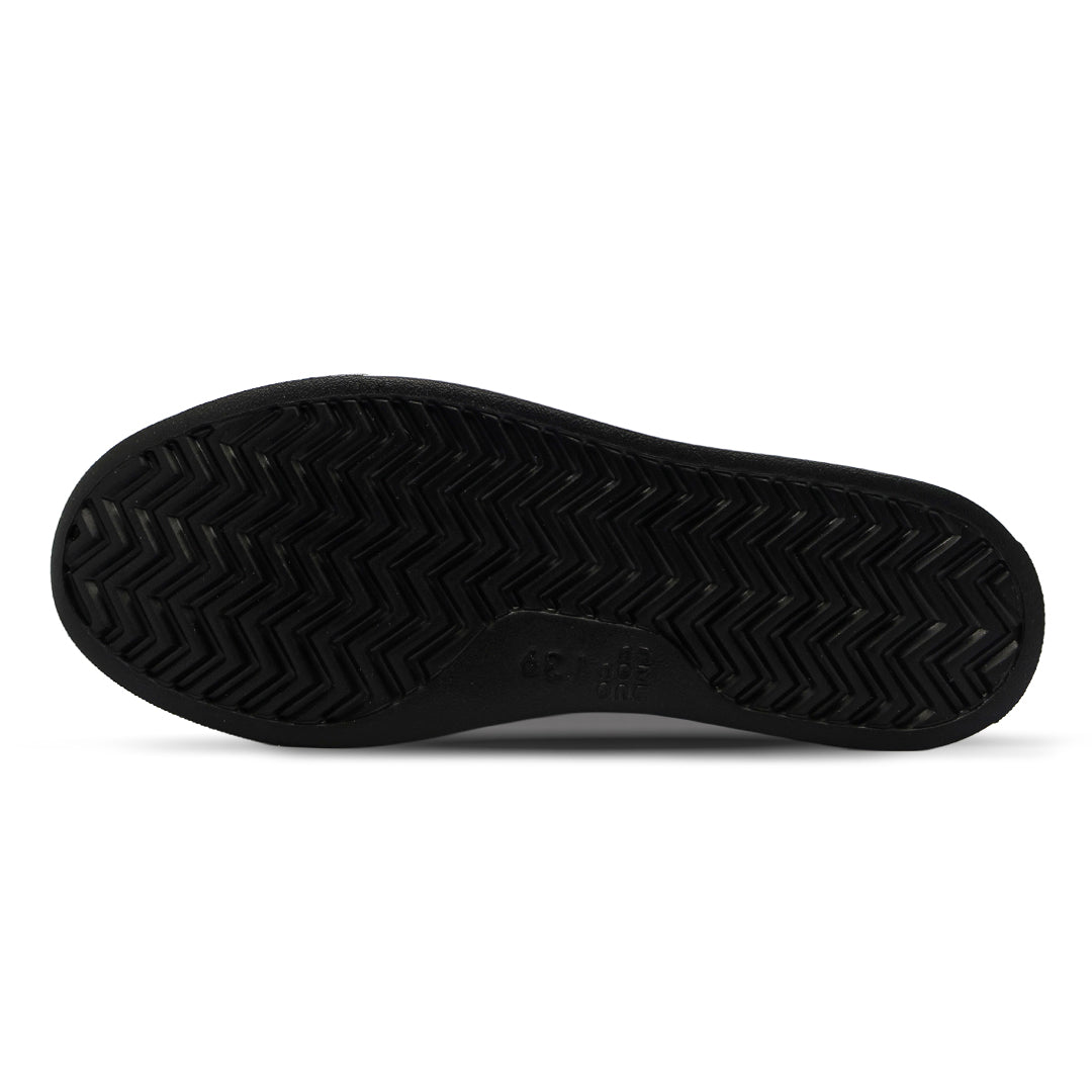 Sierra Park Synthetic Suede Loafer - Black