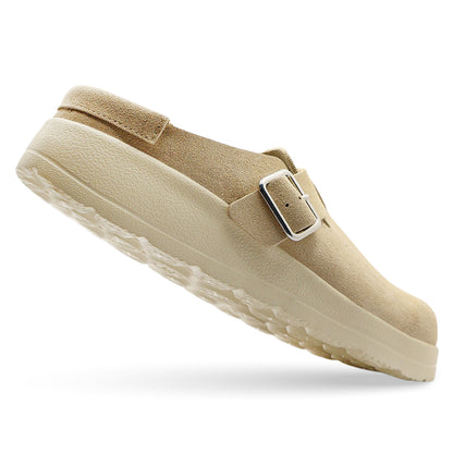 Canyon Liber Synthetic Suede Clog - Sand
