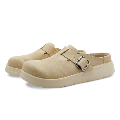 Canyon Liber Synthetic Suede Clog - Sand