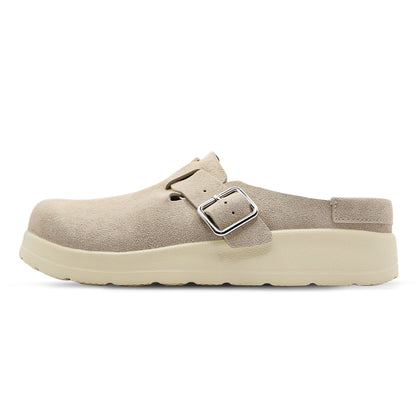CA Liber Synthetic Suede Clog – باللون اللاتيه