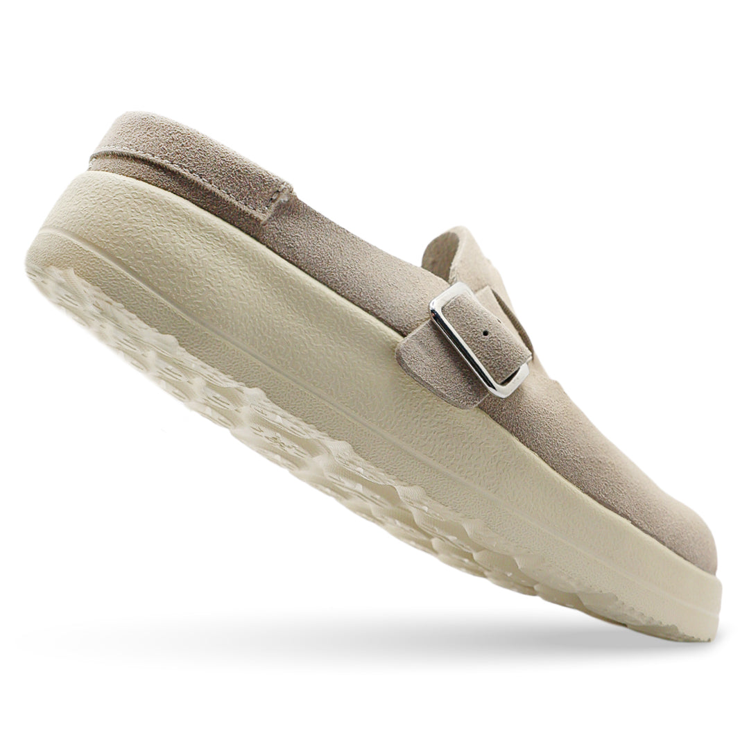 CA Liber Synthetic Suede Clog – باللون اللاتيه