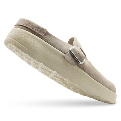CA Liber Synthetic Suede Clog – باللون اللاتيه