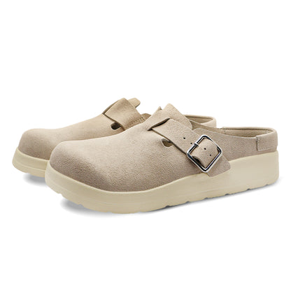 CA Liber Synthetic Suede Clog – باللون اللاتيه