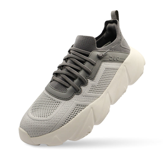 Breeze Nexus Knit Runner Sneaker - Pale Grey/Dark Grey