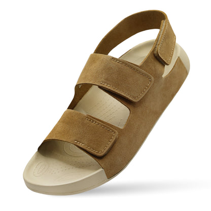Aqua Three-Strap SS Sandal - Cocoa