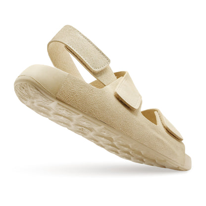 Aqua Three-Strap SS Sandal - Alabaster