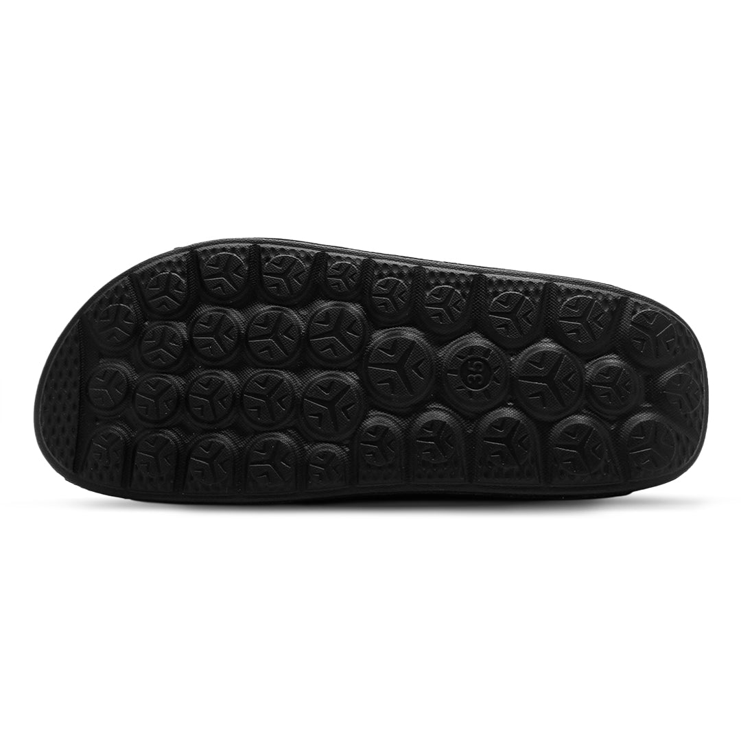 Aqua Three-Strap SS Sandal – باللون الأسود