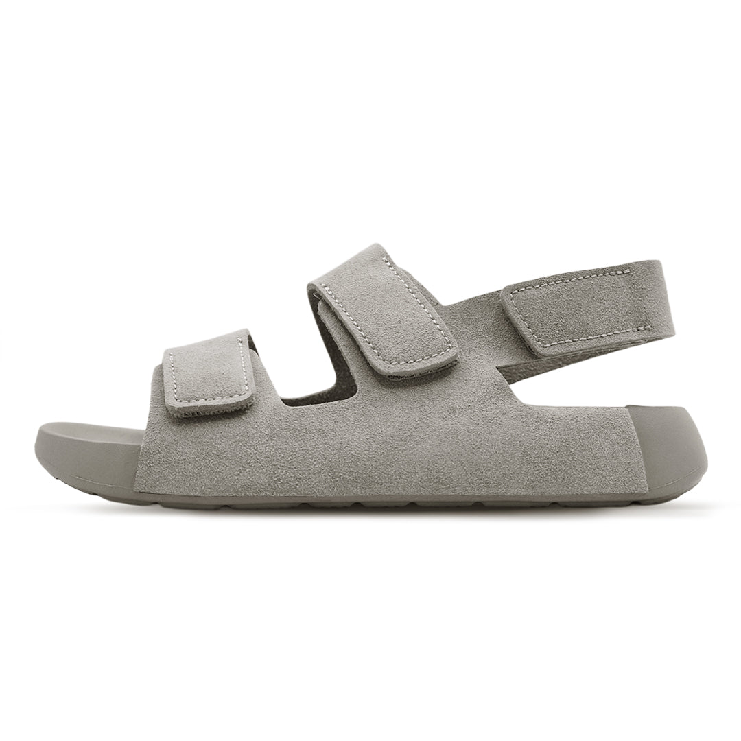 Aqua Three-Strap SS Sandal - Light Grey