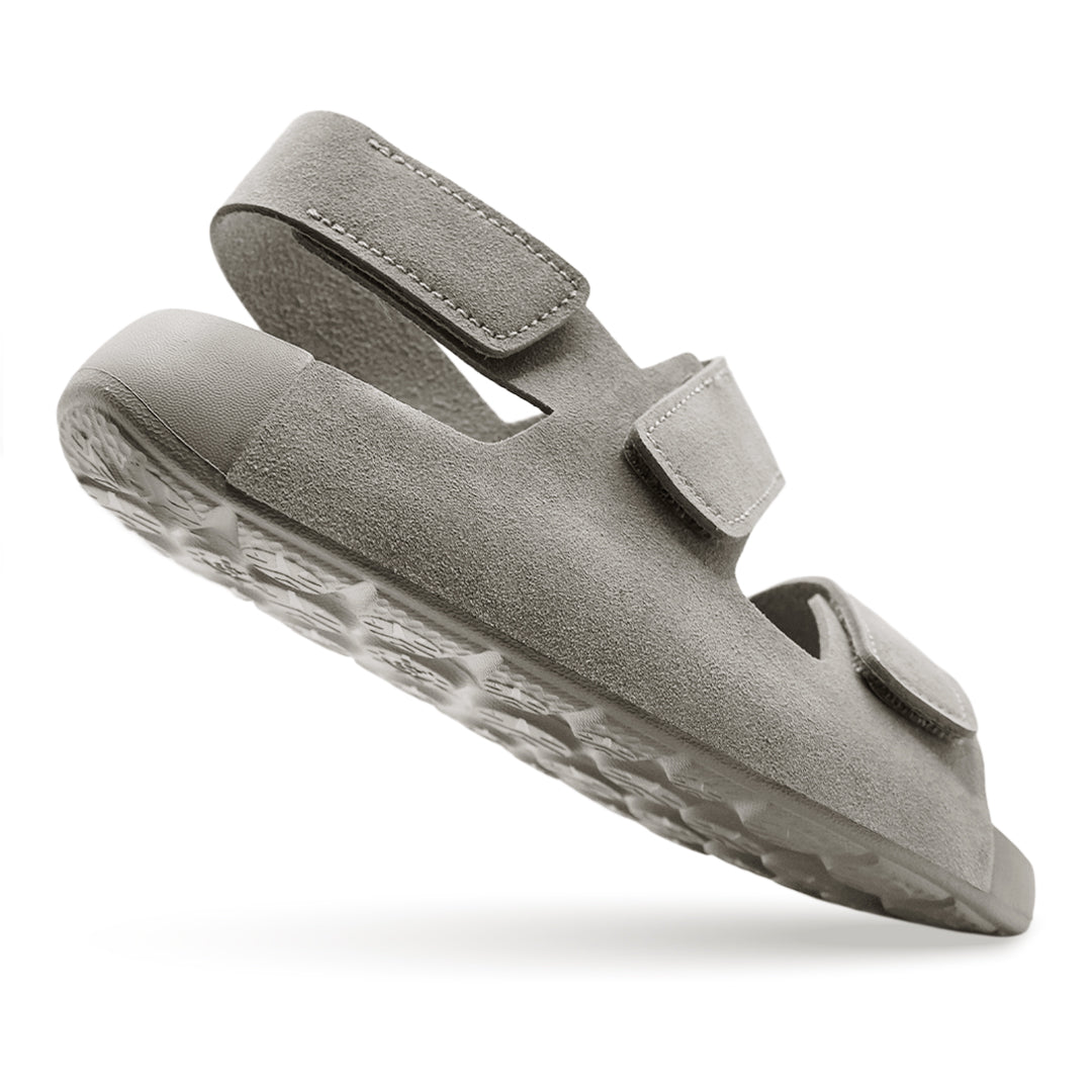 Aqua Three-Strap SS Sandal - Light Grey