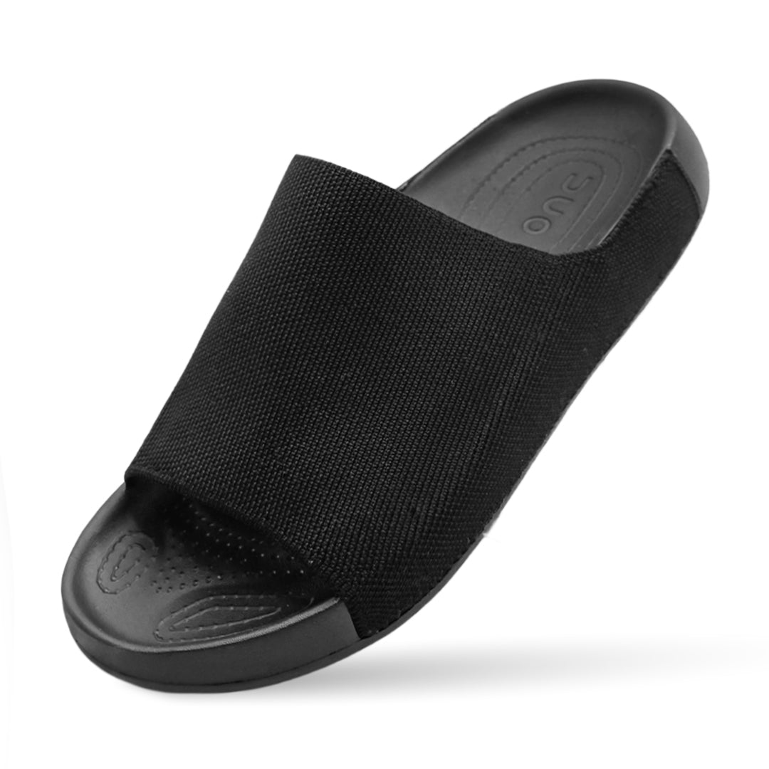 Aqua Knit Slide - Black