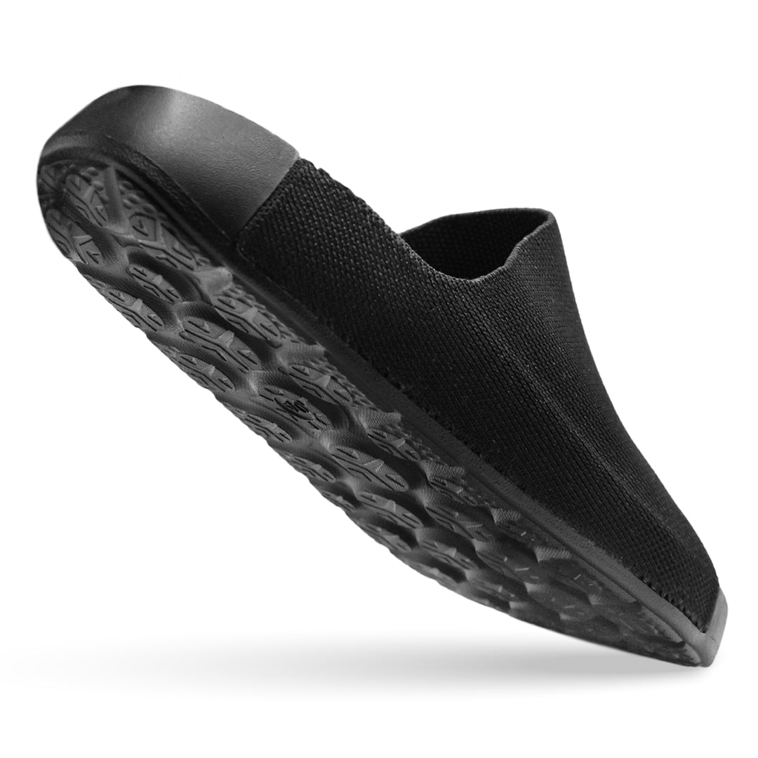 Aqua Knit Slide - Black