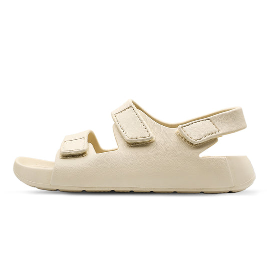 Aqua Three Strap EVA Sandal - Cream