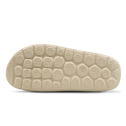 Aqua Three Strap EVA Sandal - Cream