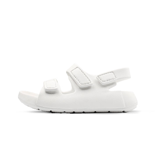 Aqua Three Strap EVA Sandal Kids - White