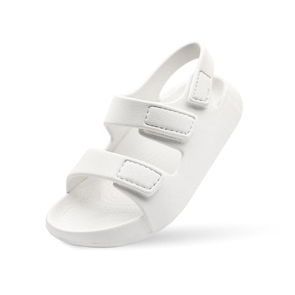 Aqua Three Strap EVA Sandal Kids - White