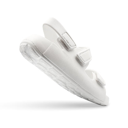 Aqua Three Strap EVA Sandal Kids - White