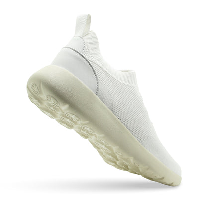 Cloud View Cashmere Trainer - Pearl