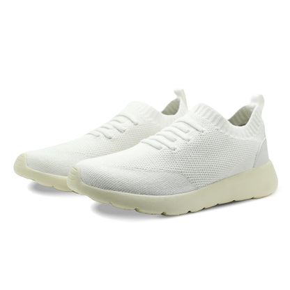 Cloud View Cashmere Trainer - Pearl