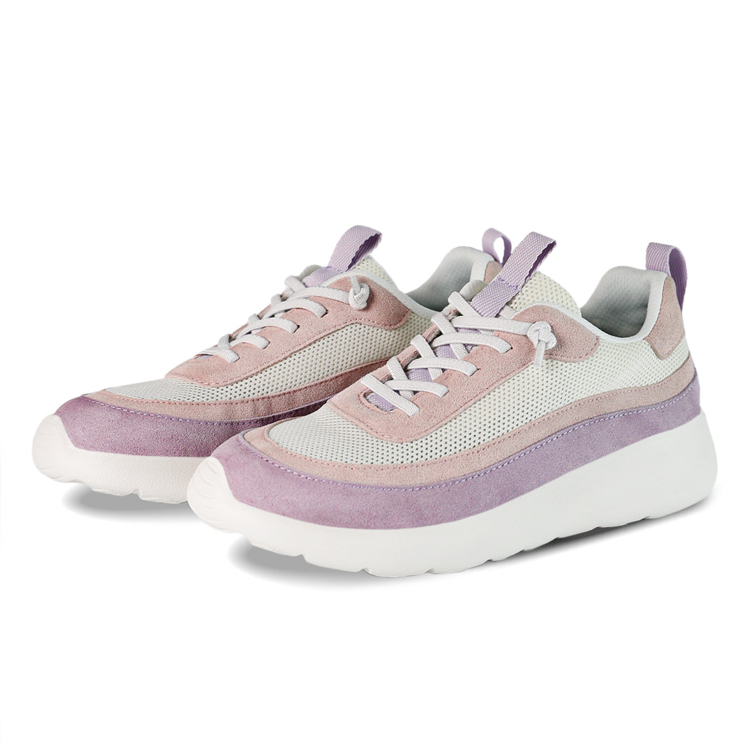 Cloud Ripple Mesh Trainer - Ivory Pink