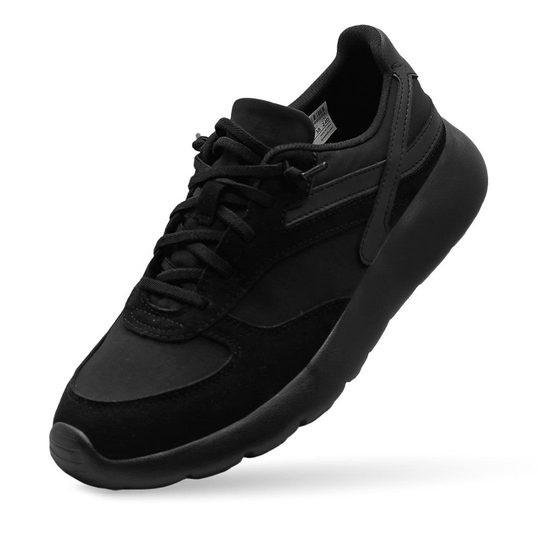Cloud Phase Nylon Trainer - Black