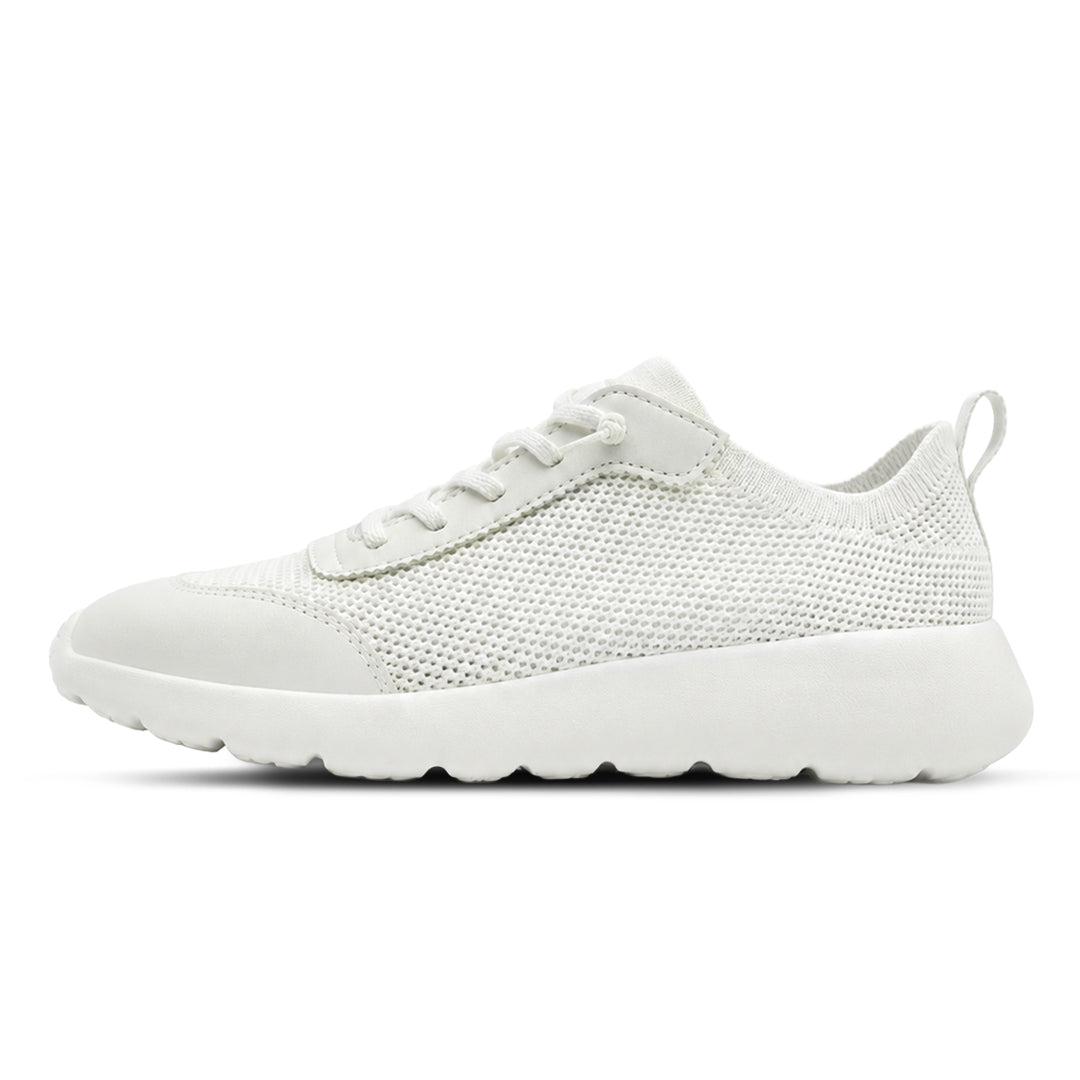 Cloud Modern Silk Wool Trainer Kids - White