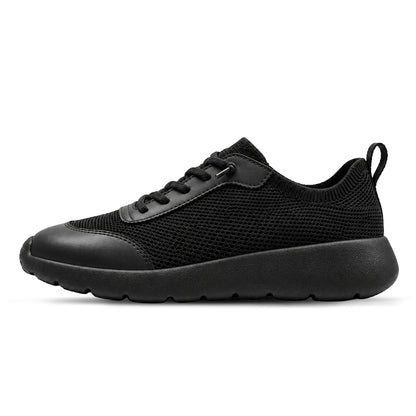 Cloud Modern Silk Wool Trainer Kids - Black