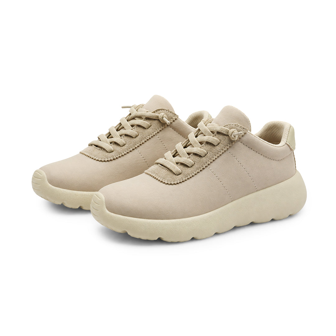 Cloud Aether Nylon Trainer Kids - Pale Beige