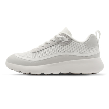 Cloud Ripple Wool Trainer - White/Cloud