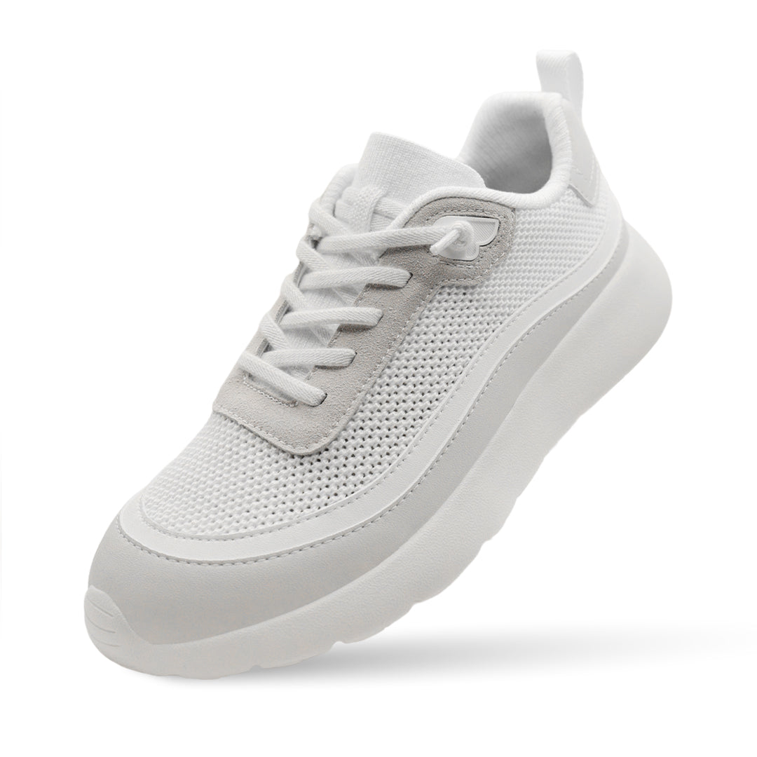 Cloud Ripple Wool Trainer - White/Cloud