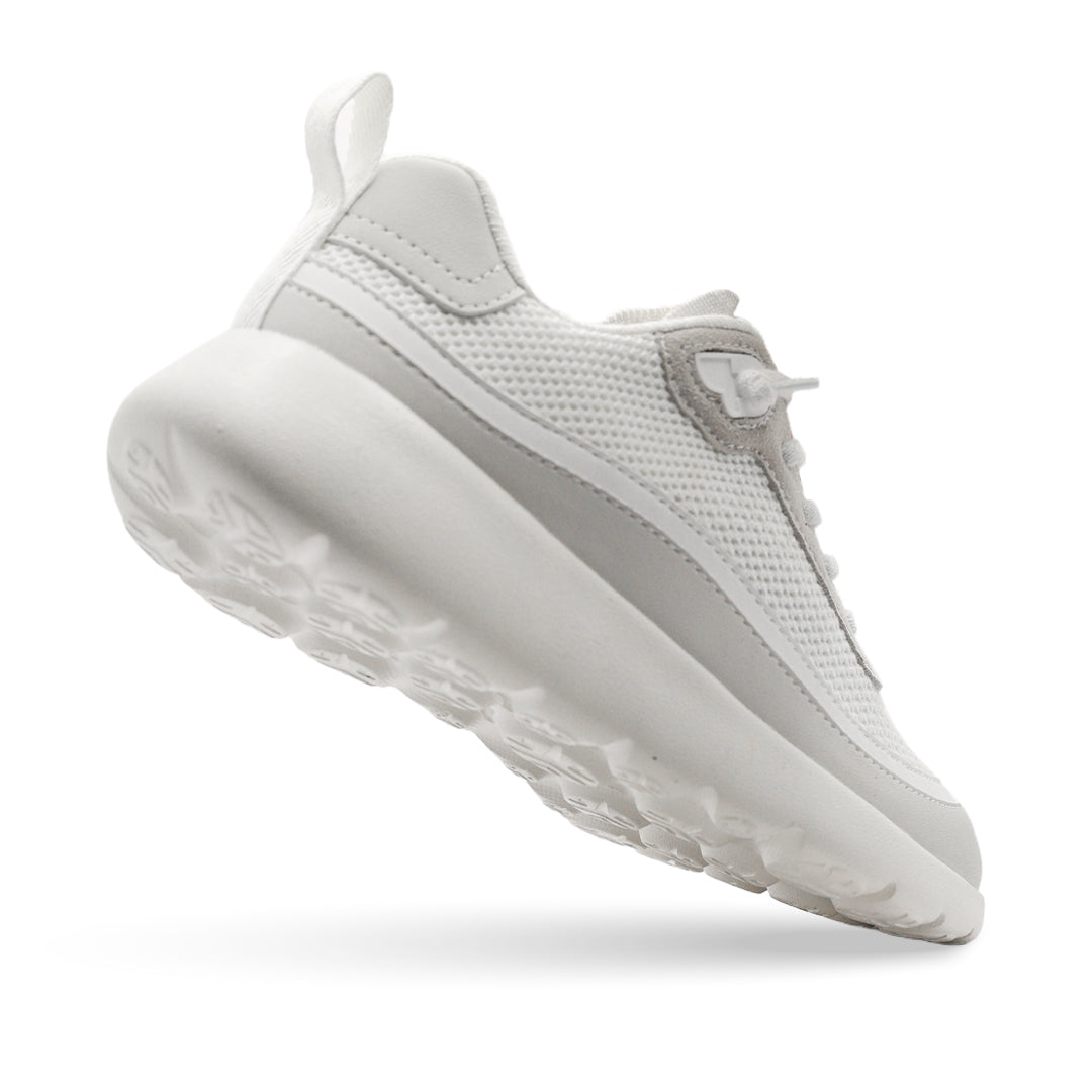 Cloud Ripple Wool Trainer - White/Cloud