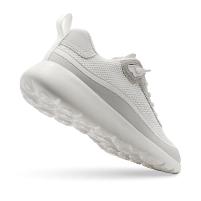 Cloud Ripple Wool Trainer - White/Cloud