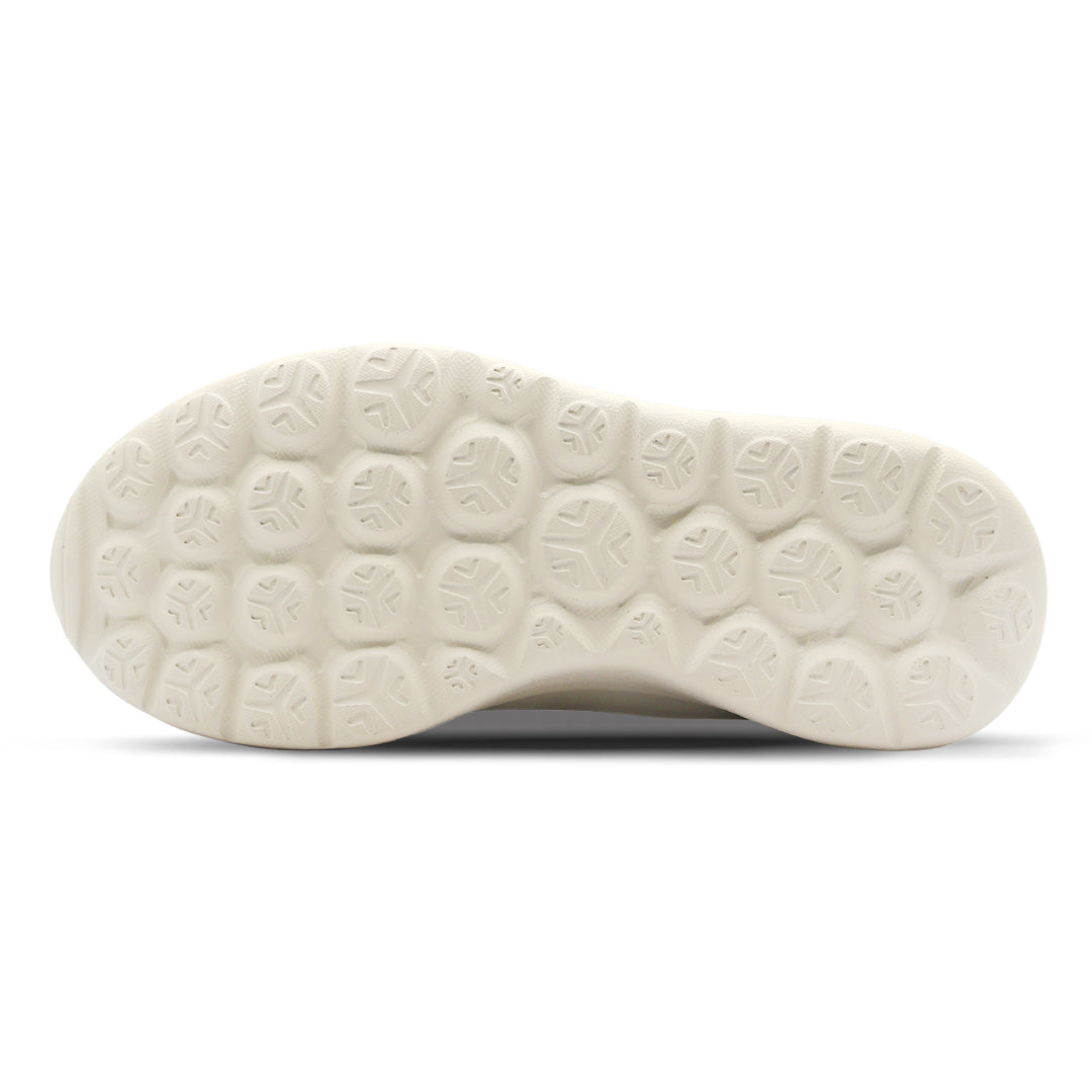 Cloud Ripple Wool Trainer Oyster Grey/Tan