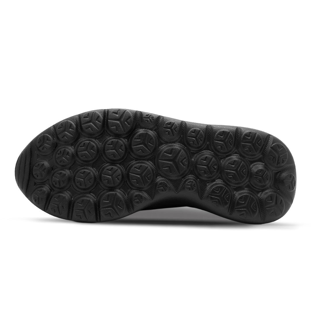 Cloud Joy Silk Wool Trainer - Black