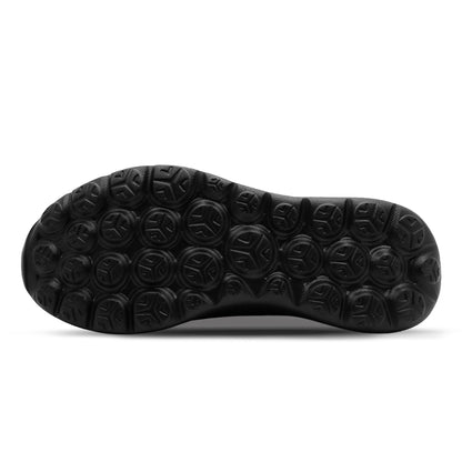 Cloud View Cashmere Trainer - Black